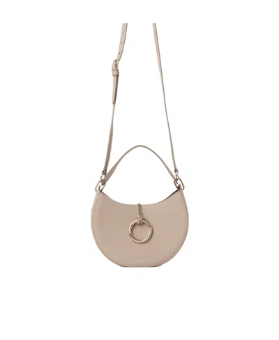 CHLOÉ ARLENE RING-DETAIL TOTE BAG