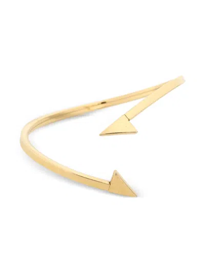 Pre-owned Chloé Arrow Bracelet In Gold