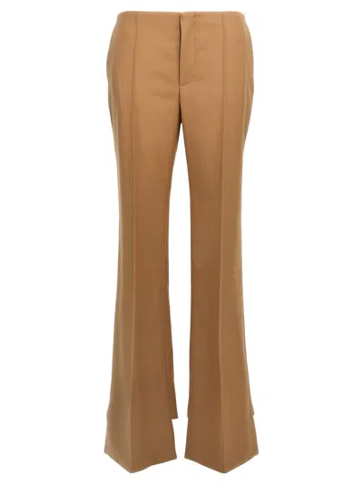 CHLOÉ CHLOÉ ASYMMETRICAL HEM PANTS