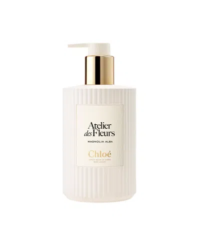 Chloé Atelier Des Fleurs Magnolia Alba Perfumed Body Lotion, 10 Oz. In Transparent