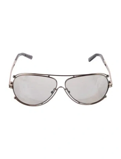 Pre-owned Chloé Aviator Mirrored Sunglasses
