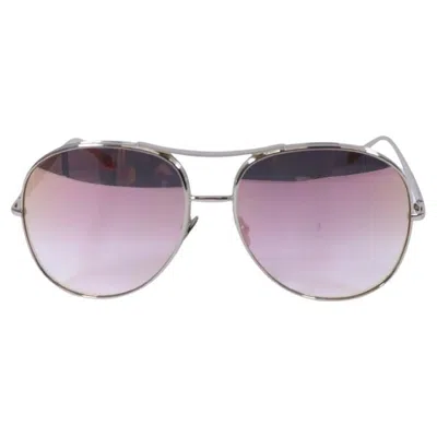 Pre-owned Chloé Aviator Sunglasses In Gray