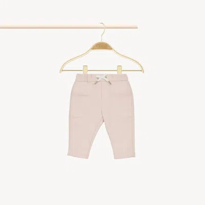 Chloé Baby Drawstring Pants Pink Size 9-12 100% Cotton In Gold