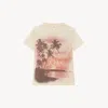 Chloé Graphic Illustration Crew Neck T-shirt In White