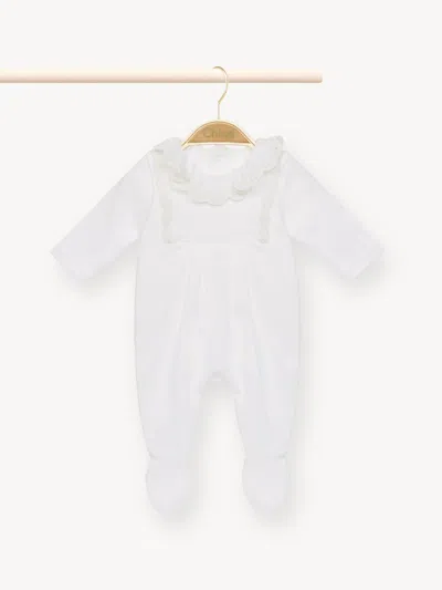 Chloé Baby Gift Set In White