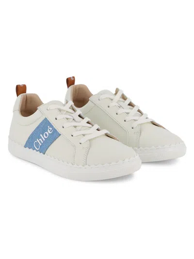 Chloé Baby Girl's, Little Girl's & Girl's Lauren Low-top Sneakers In White