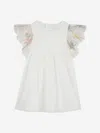 Chloé Baby Girls Palm Grove Ruffle Dress In Ivory
