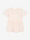 Chloé Baby Girls Scalloped Dress In Pink