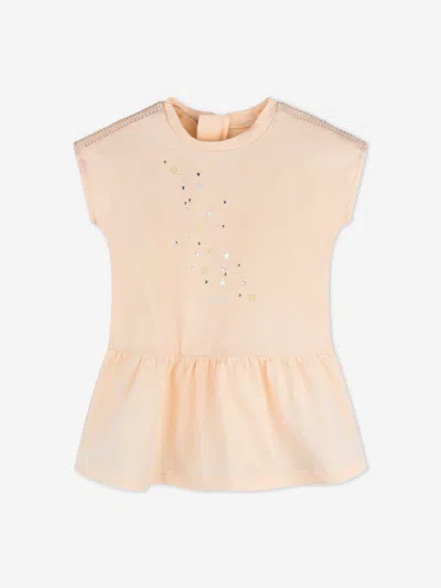 Chloé Baby Girls T-shirt Dress In Pink