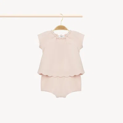 Chloé Baby Romper Pink Size 15-18 100% Cotton