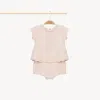 Chloé Baby Romper Pink Size 3 100% Cotton In Pink