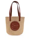 Chloé Chloe' Women Large Horse Medal Basket In Multi