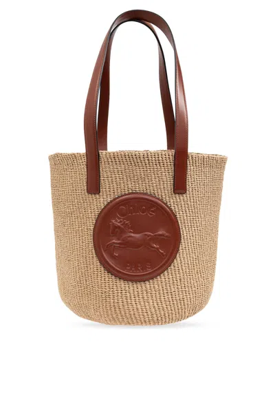 CHLOÉ CHLOÉ BAG HORSE MEDAL LARGE TYPE SHOPPER