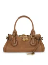 Chloé Chloe Camel Leather Paddington Shoulder Bag In Brown