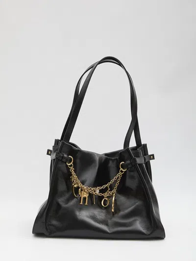 Chloé Bag With Charms In Black