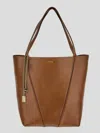 Chloé Women Spin Small Leather Tote Bag