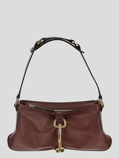 Chloé Kerala 25 Leather Shoulder Bag In Multicolor