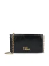 Chloé Leather Clutch With Removable Chain Strap