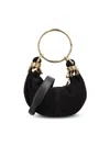 Chloé Mini Bracelet Suede Hobo Bag