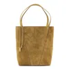 Chloé Dark Gold Leather Totes