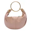 Chloé Women Bracelet Small Leather Hobo Bag In Pink