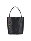 Chloé Textured Leather Shoulder Bag In Black