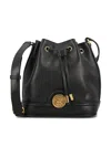 Chloé Drawstring Bucket Bag In Black