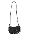 Chloé Black Leather Shoulder Bag In Black