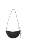 Chloé Black Nappa Leather Chloe Icons Shoulder Bag In Black