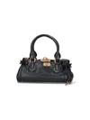 Chloé Paddington Shoulder Bag In Black Leather In Black