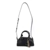Chloé Black Leather Chloe Bowling Top Handle Bag In Black