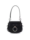 Chloé Tess Shoulder Bag In Black