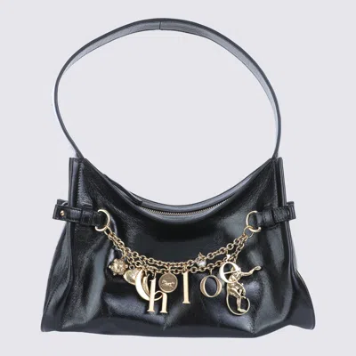 Chloé Chlo Black Leather Hobo Shoulder Bag