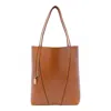 Chloé E Spin Tote Bag In Brown