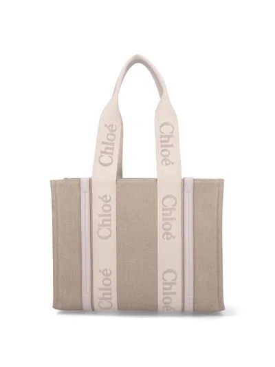 Chloé Chloè Bags In Neutral