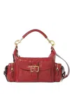 Chloé Camera Shoulder Bag In Red Flame