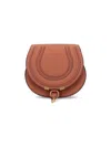 Chloé Marcie Saddle Bag In Brown