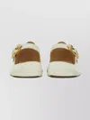 Chloé Ballerina Shoes With Buckle And Square Toe In White