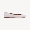 Chloé Ballerines Lauren Femme Violet Taille 37 100% Peau De Chèvre In Purple
