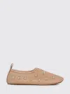 Chloé Rita Blushy Beige Ballet Flats In Transparent Mesh Women In Multi