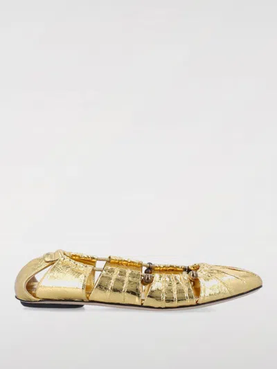CHLOÉ BALLET FLAT CHLOÉ WOMAN COLOR GOLD,G61167047