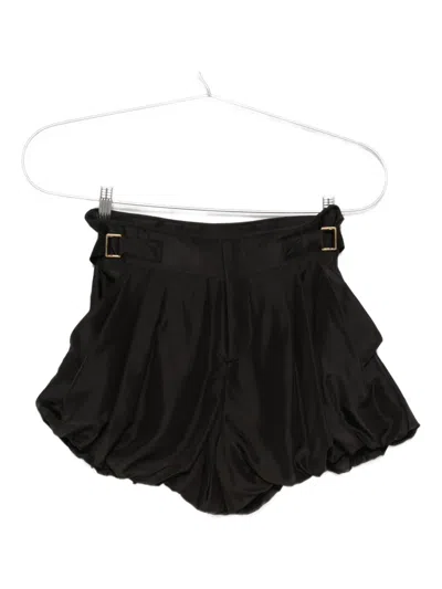 Chloé Balloon-hem Buckle Silk Habotai Shorts