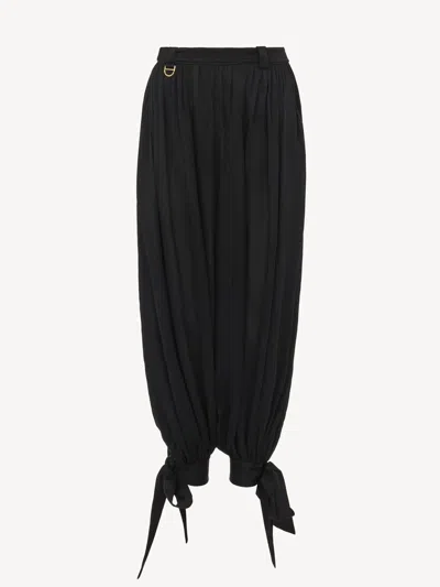 Chloé Balloon Pants In Black