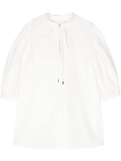 CHLOÉ 灯笼袖棉罩衫