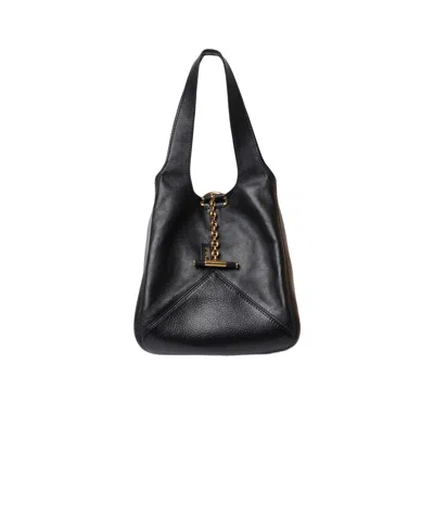 Chloé Balloon Small Grained Leather Bag In Black