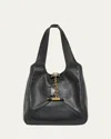 Chloé Balloon Small Top-handle Bag In Leather In Black