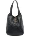 Chloé Balloon Small Grained Leather Bag In Black