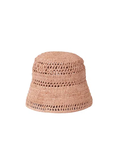 Chloé Bamboo Fisherman Hat In Pink