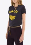 Chloé Navy Baby Fit Logo T-shirt In Navy