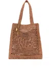 Chloé Summer Banana Shopping Bag In Neutral